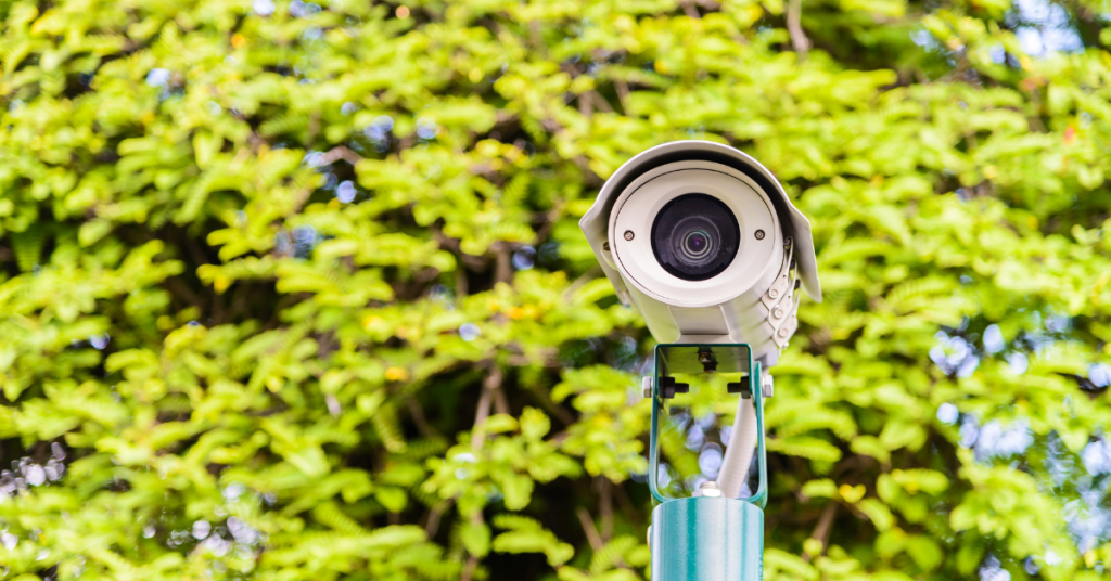 securing homes with solar powered security cameras